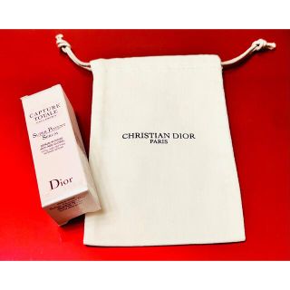 クリスチャンディオール(Christian Dior)のディオール巾着ポーチ＆カプチュール美容液2点セット(ポーチ)