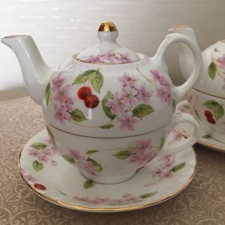 エインズレイ(Aynsley China)の（専用）エインズレー　チェリーブロッサム　ポット＆カップ(食器)