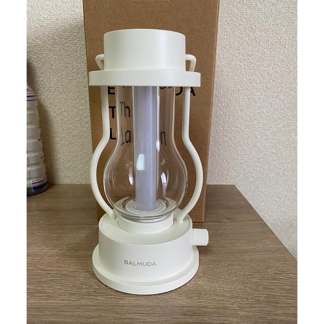 美品 BALMUDA The Lantern バルミューダ ランタン 白-