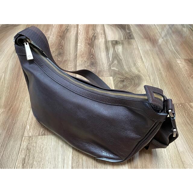aniary - aniary アニアリ ショルダーバッグ dark brown ダーク