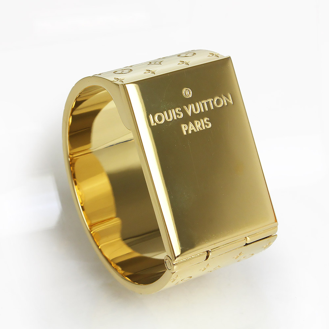 ルイ ヴィトン  テキスタイル ブローチ ナノグラム モノグラム スカーフリング ゴールド M00226 箱付  LOUIS VUITTON（新品・未使用品）注意事項
