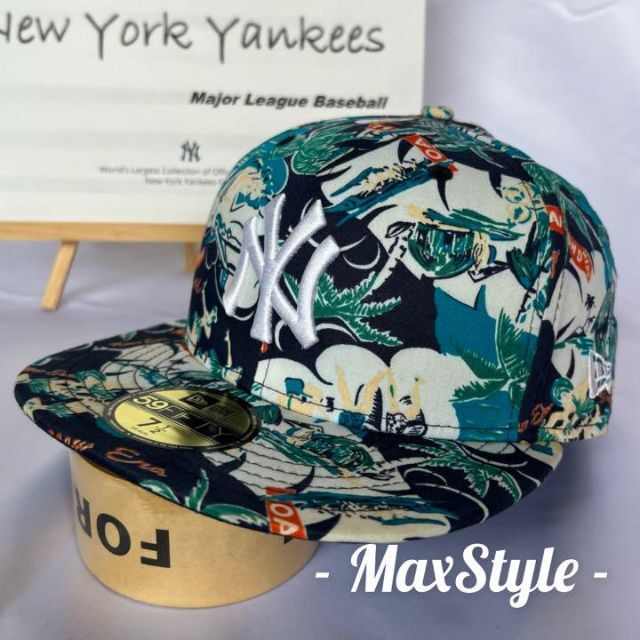 ★ ノースフェイス x ニューエラ 59FIFTY キャップ Mサイズ カモ