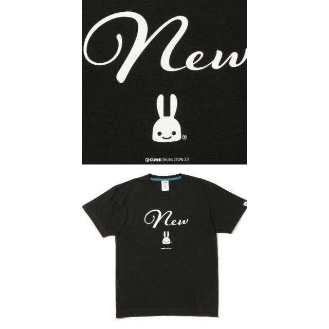 CUNE(キューン)のステッカー付新品 cune キューン うさぎ オンライン改定記念　Tシャツ XL メンズのトップス(Tシャツ/カットソー(半袖/袖なし))の商品写真