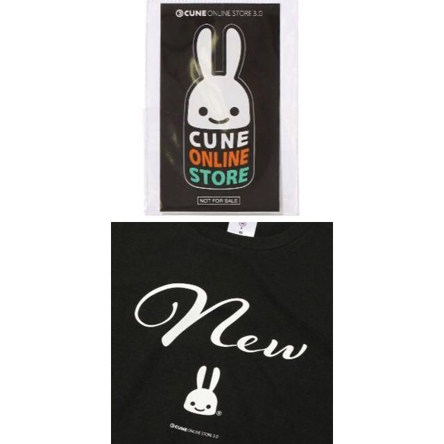CUNE(キューン)のステッカー付新品 cune キューン うさぎ オンライン改定記念　Tシャツ XL メンズのトップス(Tシャツ/カットソー(半袖/袖なし))の商品写真
