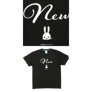 キューン(CUNE)のステッカー付新品 cune キューン うさぎ オンライン改定記念　Tシャツ XL(Tシャツ/カットソー(半袖/袖なし))