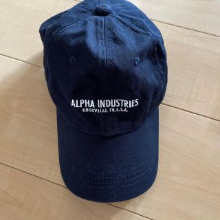 アルファインダストリーズ(ALPHA INDUSTRIES)のALPHA 帽子　アルファインダストリーズ(キャップ)