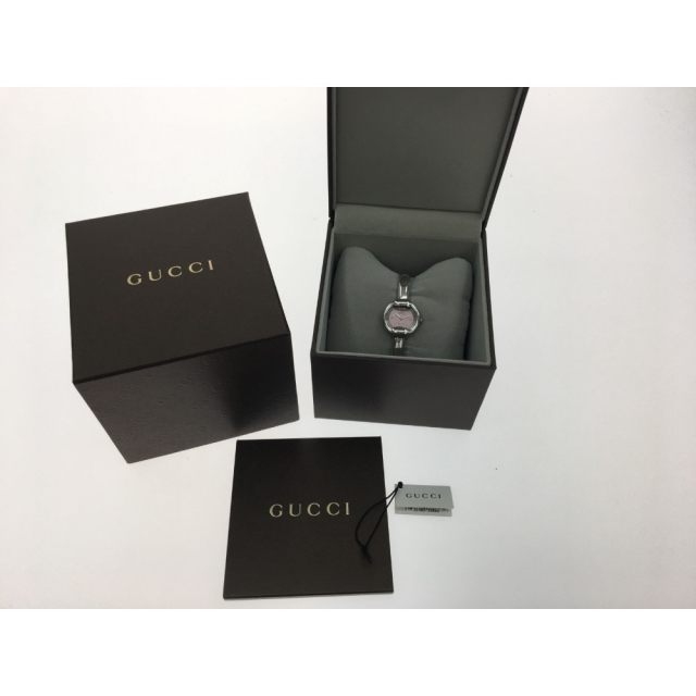定番お得】 Gucci - ▽▽GUCCI グッチ レディース腕時計 クオーツ
