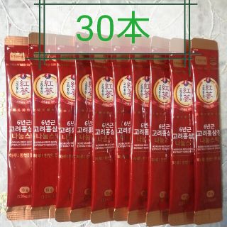 6年根 高麗 紅参スティック 10g×30本(その他)