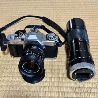 キヤノン(Canon)のCanon AV-1 FD35-70mm、100-200mmレンズ付き　ユーズド(フィルムカメラ)