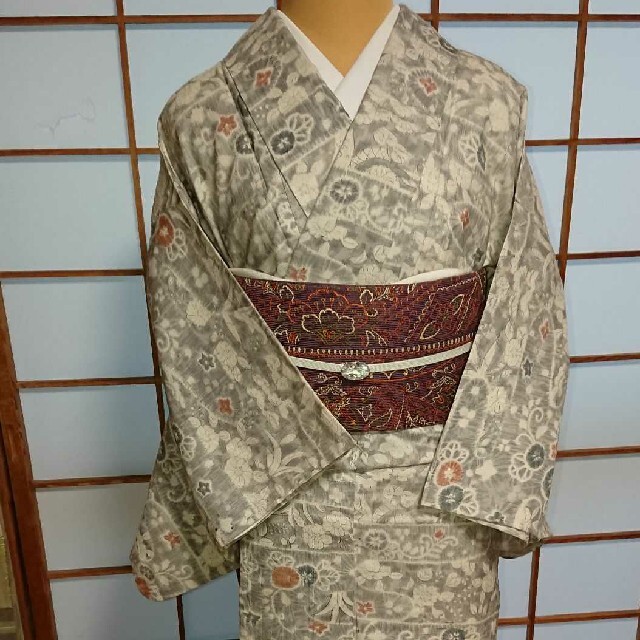 振袖 辻ヶ花 絞り 金彩 銀通し 桐屋 翠山工房 身丈 164cm 撥水加工済-