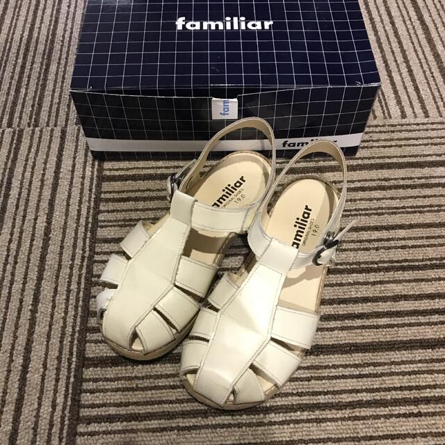 familiar(ファミリア)のファミリア サンダル 19.0cm キッズ/ベビー/マタニティのキッズ靴/シューズ(15cm~)(サンダル)の商品写真