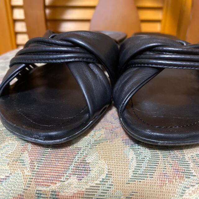 TSUMORI CHISATO(ツモリチサト)のツモリチサト　サンダル　ブラック　Sサイズ レディースの靴/シューズ(サンダル)の商品写真