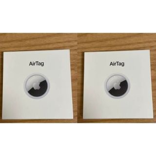 airtag 2つ　新品(その他)