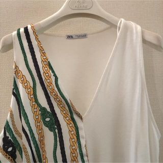 ザラ(ZARA)の着丈がオシャレなワンピース(その他)