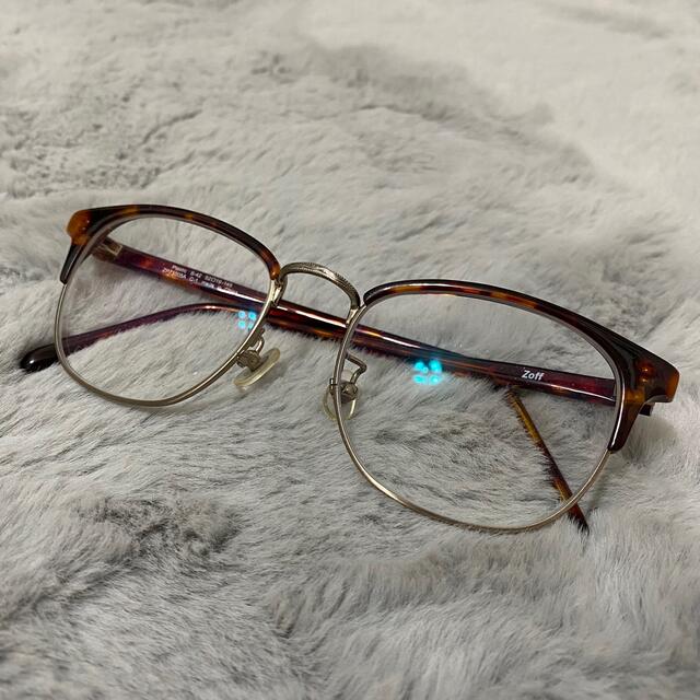 Zoff(ゾフ)のZoff 眼鏡　メガネ レディースのファッション小物(サングラス/メガネ)の商品写真