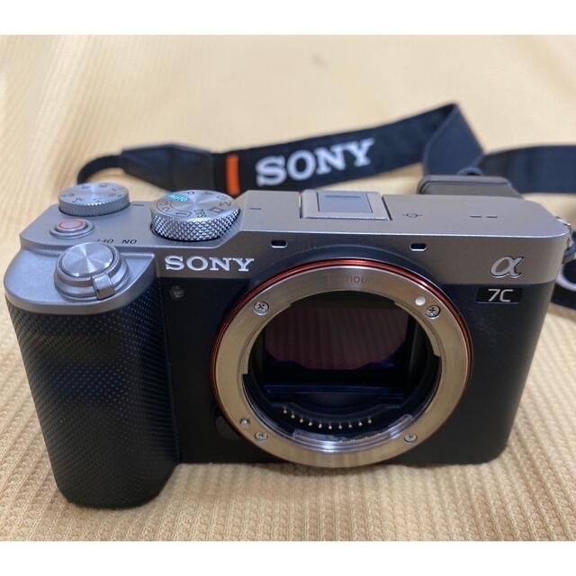 SONY - SONYa7c ミラーレス一眼 美品ボディ シルバーの通販 by