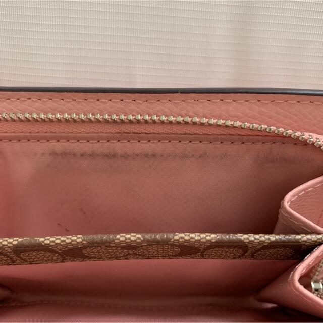 COACH(コーチ)の【COACH】コーチ二つ折り財布 レディースのファッション小物(財布)の商品写真