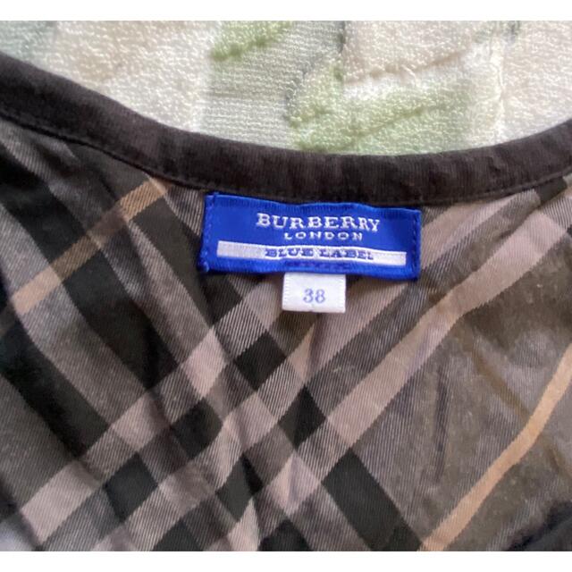 BURBERRY BLUE LABEL - バーバリーブルーレーベル 半袖 ドッキング ...