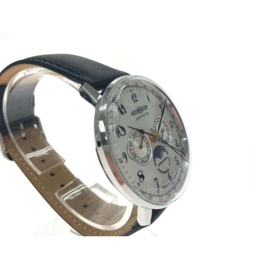 ZEPPELIN(ツェッペリン)の▼▼Zeppelin ツェッペリン メンズ腕時計 クオーツ ヒンデンブルグ 渋谷PARCO限定モデル 70361-SBY メンズの時計(腕時計(アナログ))の商品写真