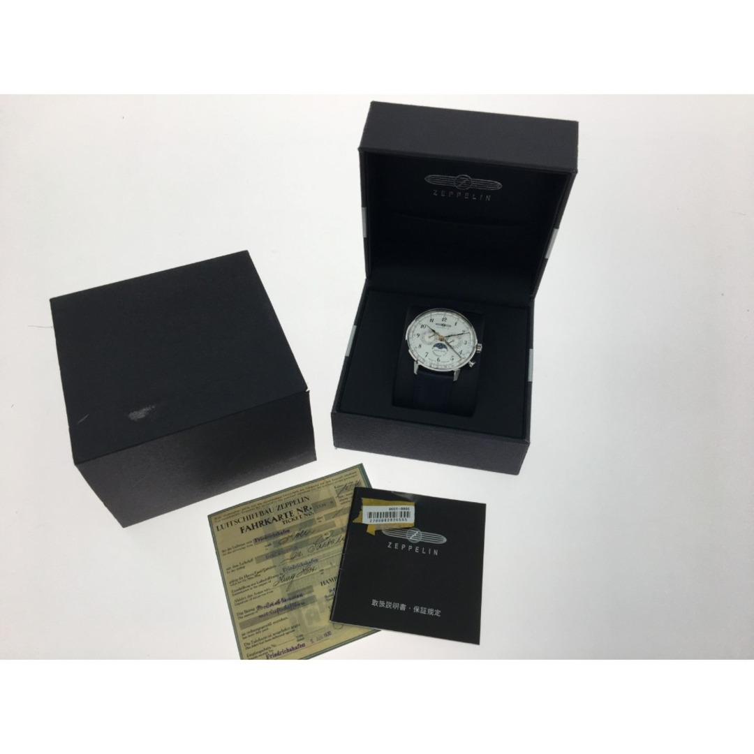 ▼▼Zeppelin ツェッペリン メンズ腕時計 クオーツ ヒンデンブルグ 渋谷PARCO限定モデル 70361-SBY