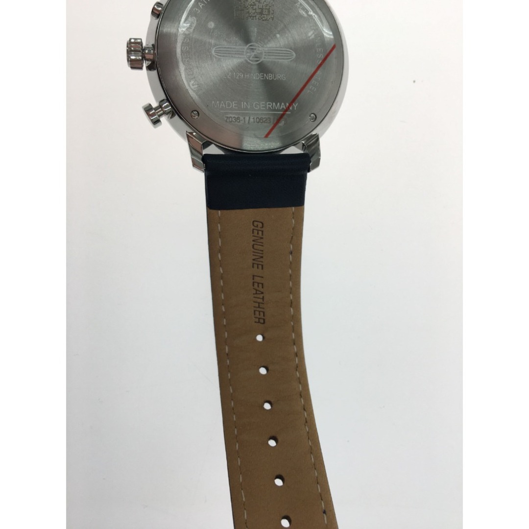 ZEPPELIN(ツェッペリン)の▼▼Zeppelin ツェッペリン メンズ腕時計 クオーツ ヒンデンブルグ 渋谷PARCO限定モデル 70361-SBY メンズの時計(腕時計(アナログ))の商品写真