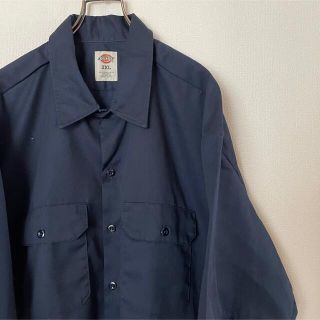 ディッキーズ(Dickies)のDICKIES【ディッキーズ】半袖ワークシャツ！2XL！ビッグサイズ！(シャツ)