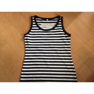 女児　ボーダー　タンクトップ130(Tシャツ/カットソー)