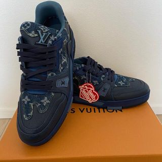 ルイヴィトン(LOUIS VUITTON)の【新品】Louis Vuitton×nigo ヴィトン LVトレイナー サイズ8(スニーカー)