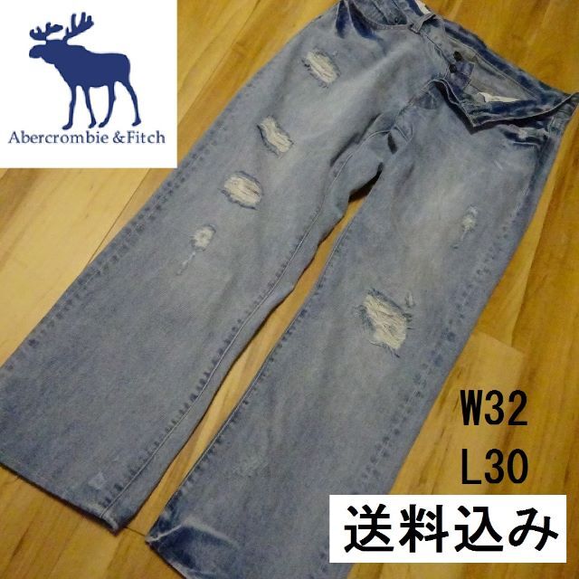 Ａ＆Ｆ W32 L30 デニム ウエスト約８９cm アバクロジーンズ