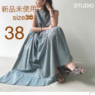 アパルトモンドゥーズィエムクラス(L'Appartement DEUXIEME CLASSE)の【HAVEL studio】N/C Tent Line One-piece 38(ロングワンピース/マキシワンピース)