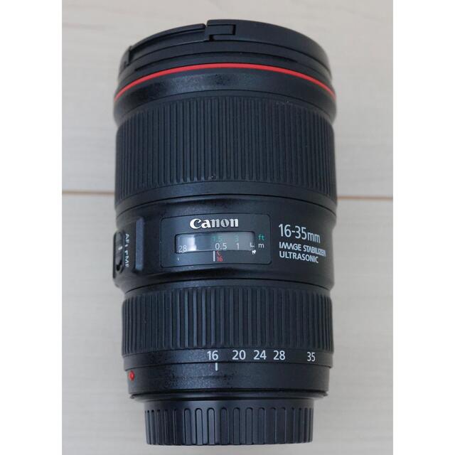 お買い得モデル Canon ☆美品・付属品完備☆ USM IS F4L EF16-35mm CANON レンズ(ズーム) 