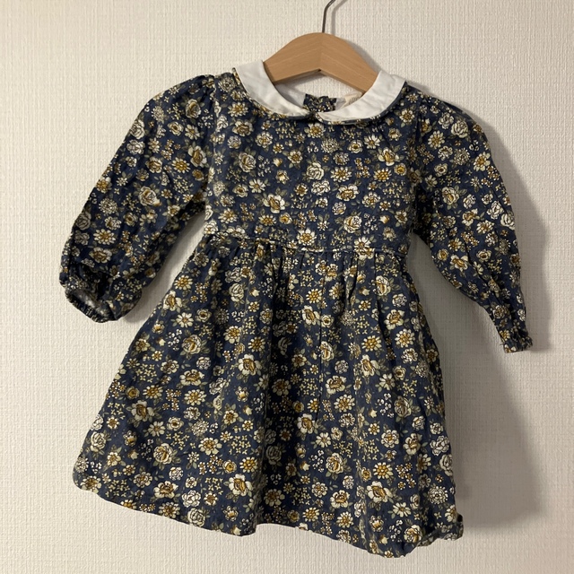 Caramel baby&child (キャラメルベビー&チャイルド)のlittle cotton clothes ワンピース　6-12 キッズ/ベビー/マタニティのベビー服(~85cm)(ワンピース)の商品写真