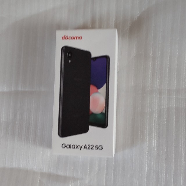 新品 Galaxy A22 5G ブラック SIMフリ―