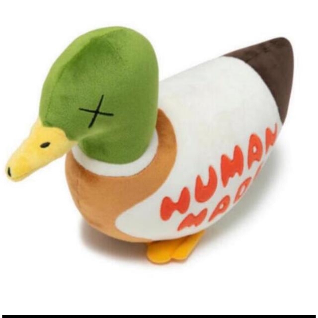 HUMAN MADE(ヒューマンメイド)のKAWS DUCK PLUSH DOLL humanmade ぬいぐるみ カモ エンタメ/ホビーのおもちゃ/ぬいぐるみ(ぬいぐるみ)の商品写真