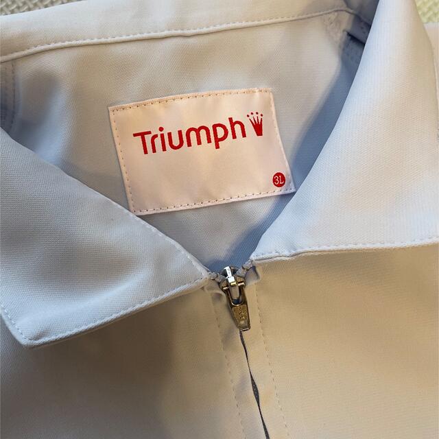 Triumph(トリンプ)のナース服　3L EL トリンプ　サックス　ワンピース レディースのレディース その他(その他)の商品写真