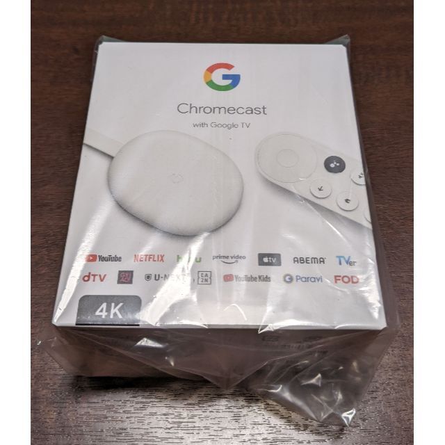 Google Chromecast with Google TV 新品未開封