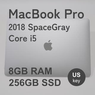 アップル(Apple)のMacBook Pro 2018 13インチ USB-C4ポート(ノートPC)