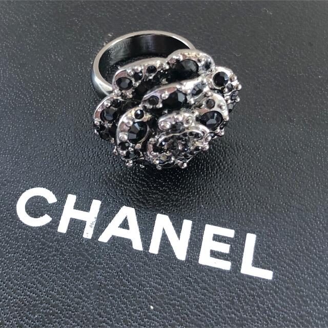 【中古 全国送料無料】CHANEL シャネル ココマーク カメリア リング♯13