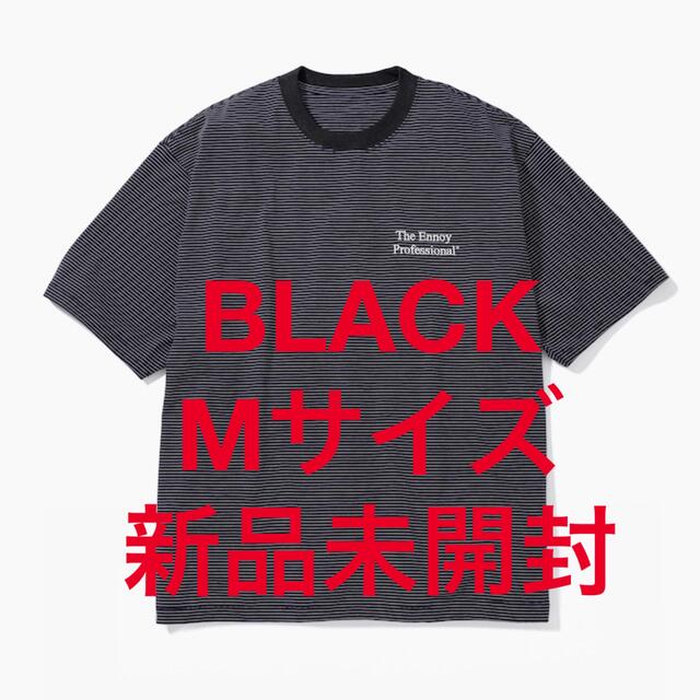 ennoy S/S Border T-Shirt BLACK Mサイズ　ボーダー