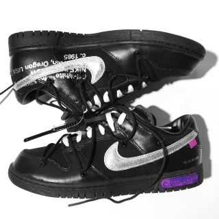 ナイキ(NIKE)のNIKE DUNK LOW x OFF-WHITE LOT 50 / 29CM(スニーカー)