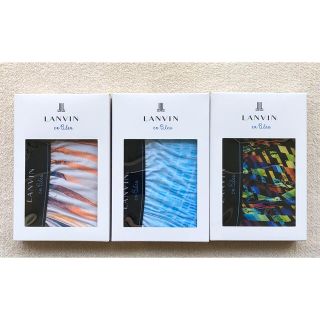 ランバンオンブルー(LANVIN en Bleu)のLANVIN en Bleu ボクサーパンツ Ｍサイズ 3枚セット(ボクサーパンツ)