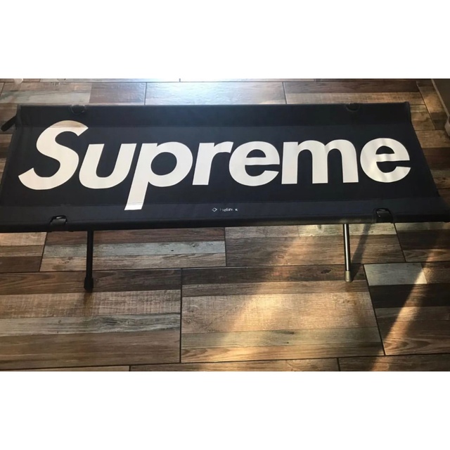 Supreme × Helinox Bench One BLACK 5
