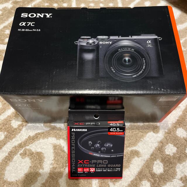 SONY(ソニー)のSONY α7C ズームレンズキット ILCE-7CL(B) スマホ/家電/カメラのカメラ(ミラーレス一眼)の商品写真