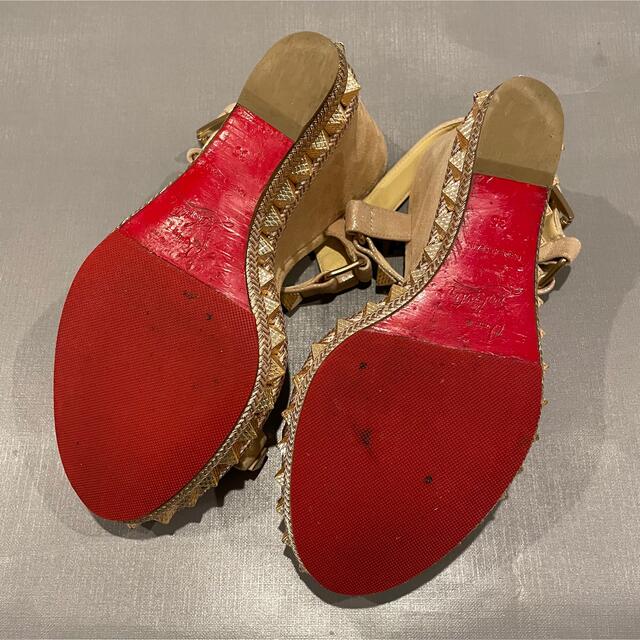 当店一番人気】 【SALE】スタッズ付きルブタンサンダル Louboutin