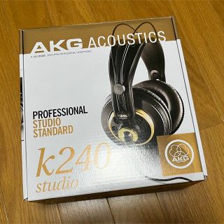 ★2022/3購入・3年保証★AKG K240 STUDIO-Y3(ヘッドフォン/イヤフォン)