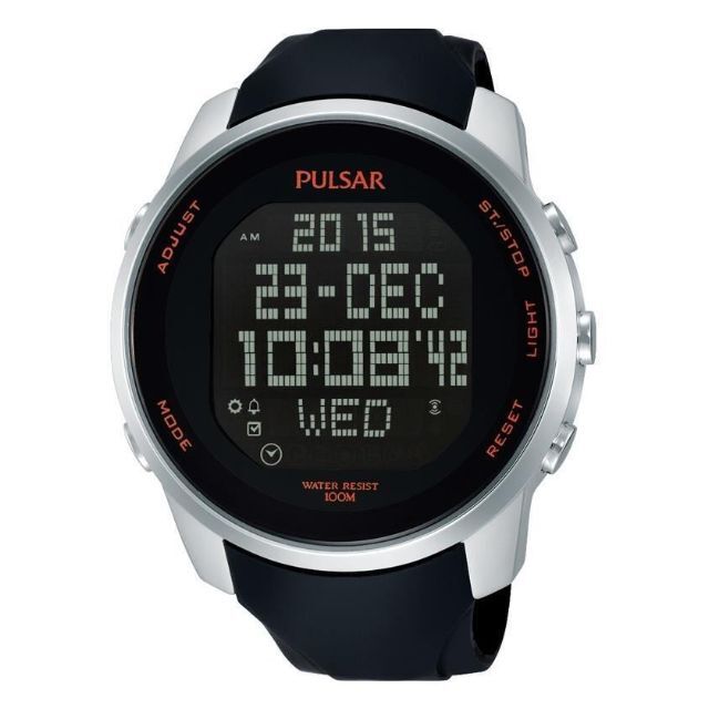 【高級時計パルサー】セイコー 世界時計 100m防水 デイト 腕時計 メンズ レ