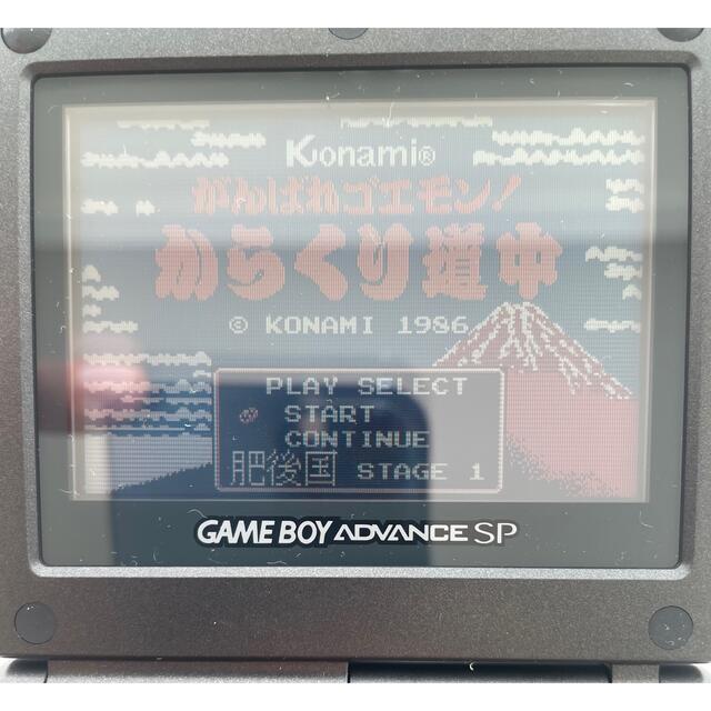 KONAMI(コナミ)のファミコンミニ がんばれゴエモン！ からくり道中 GBA エンタメ/ホビーのゲームソフト/ゲーム機本体(携帯用ゲームソフト)の商品写真