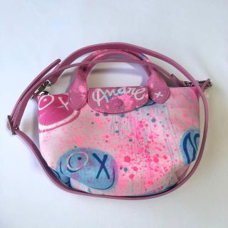 ロンシャン(LONGCHAMP)の★超希少品 LONGCHAMP & ANDRE 直筆限定トップハンドルバッグXS(ハンドバッグ)