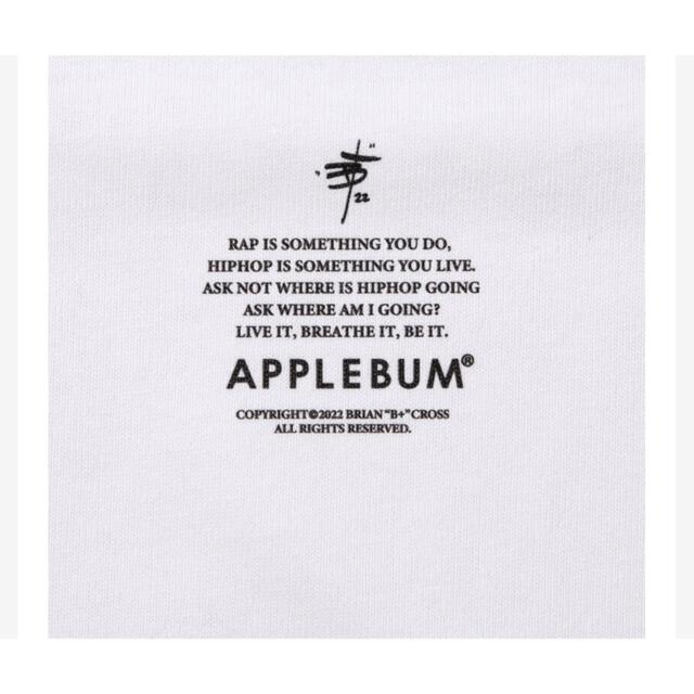 試着のみ　APPLEBUM コラボ FGS Tシャツ【White】XL 3