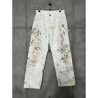 80’s VINTAGE / ペンキ ペインターパンツ / ホワイト(ワークパンツ/カーゴパンツ)